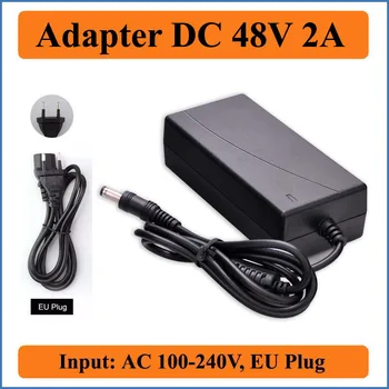 48V 2A EU Plug AC DC Adapter High quality solutions AC100V-240V Converters to DC 48V 2A 96W Power Supply charger for Led Strips
48V 2A EU Plug AC DC Adapter High quality solutions AC100V-240V Converters to DC 48V 2A 96W Power Supply charger for Led Strips