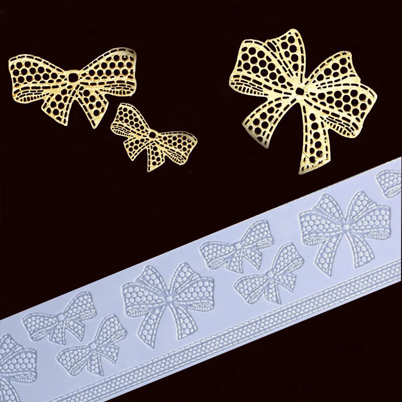 Bowknot Silicone Mold Cake Border Sugarpaste Lace Mat Cake Decorating Tools Butterfly Fondant Mould Kitchenware DIY Tool
Bowknot Silicone Mold Cake Border Sugarpaste Lace Mat Cake Decorating Tools Butterfly Fondant Mould Kitchenware DIY Tool