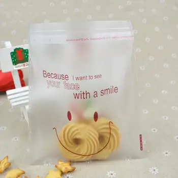 100pcs/lot-14*16cm frosted smile face bag biscuit candy self-adhesive bag DIY baking package Food packaging bags
100pcs/lot-14*16cm frosted smile face bag biscuit candy self-adhesive bag DIY baking package Food packaging bags