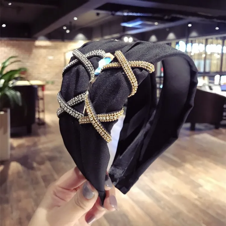 Crystal Knot Headbands For Women Korea Colorful Hair Accessories Hair Bows Flower Crown Fahion Hairbands Head Wrap Hair Band
Crystal Knot Headbands For Women Korea Colorful Hair Accessories Hair Bows Flower Crown Fahion Hairbands Head Wrap Hair Band