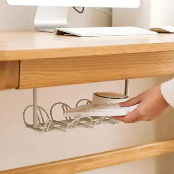 New Table Bottom Power Cord Plug-in Racks Tow Board Compartment Hanging Baskets Layered Rack Plug-in Board Storage Rack Shelf
New Table Bottom Power Cord Plug-in Racks Tow Board Compartment Hanging Baskets Layered Rack Plug-in Board Storage Rack Shelf