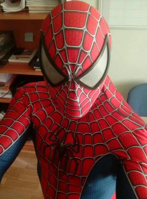 Raimi Spiderman Costume 3D Printed Fullbody Spandex Halloween Cosplay Spider-man Costume Zentai Suit For Adult/Kids/Custom Made
Raimi Spiderman Costume 3D Printed Fullbody Spandex Halloween Cosplay Spider-man Costume Zentai Suit For Adult/Kids/Custom Made