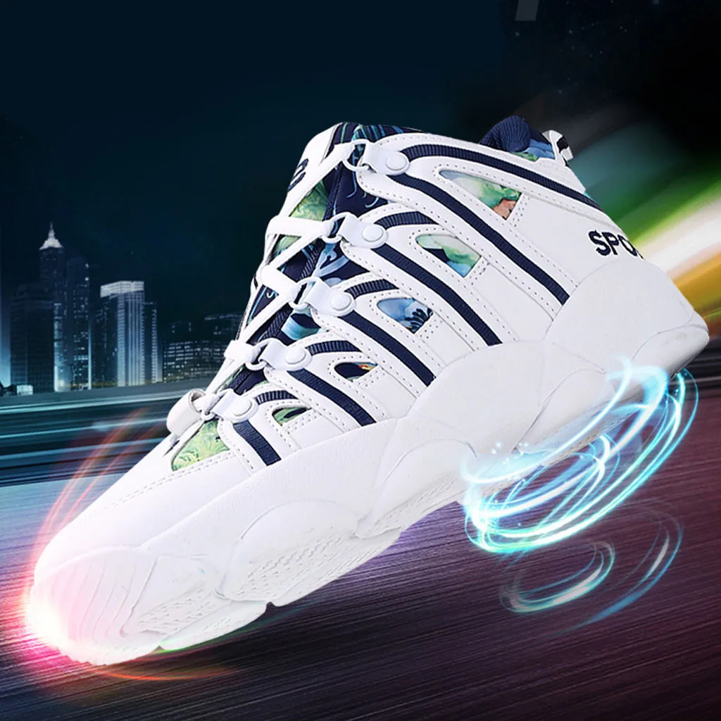 Youth fashion lace sports basketball shoes Breathable soft bottom sneakers Fashion solid color low to help outdoor Gym
Youth fashion lace sports basketball shoes Breathable soft bottom sneakers Fashion solid color low to help outdoor Gym