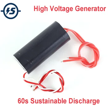 DC 3.7V-7.4V 1000KV High Voltage Generator Supply 60s Sustainable Discharge Module Super Arc Generator Step Up Power Module
DC 3.7V-7.4V 1000KV High Voltage Generator Supply 60s Sustainable Discharge Module Super Arc Generator Step Up Power Module