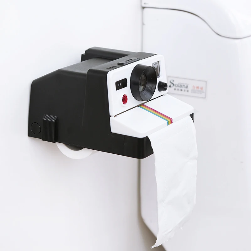 High Quality creative Retro Polaroid Camera Shape Inspired Tissue Boxes/ Toilet Roll Paper Holder Box Bathroom Accessories
High Quality creative Retro Polaroid Camera Shape Inspired Tissue Boxes/ Toilet Roll Paper Holder Box Bathroom Accessories