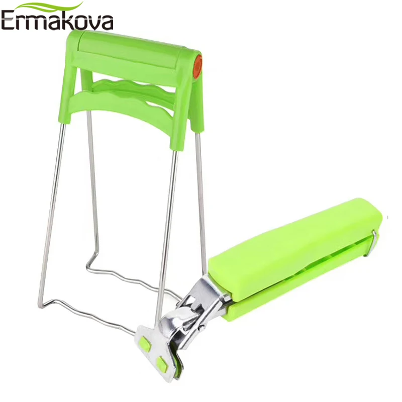 ERMAKOVA Bowl Clip Stainless Steel Kitchen Retriever Tongs Bowl Dish Pan Clip Bowl Gripper Pot Hot Plate Holder Kitchen Gadget
ERMAKOVA Bowl Clip Stainless Steel Kitchen Retriever Tongs Bowl Dish Pan Clip Bowl Gripper Pot Hot Plate Holder Kitchen Gadget