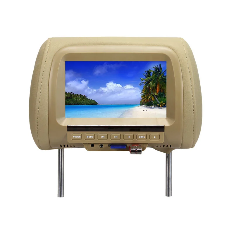 SOPHY VCOSUN 7 Inches Car Headrest Monitor/Seatback MP4/Pillow MP4/Headrest MP4/Support USB SD MP4 FM Build-in Speakers
SOPHY VCOSUN 7 Inches Car Headrest Monitor/Seatback MP4/Pillow MP4/Headrest MP4/Support USB SD MP4 FM Build-in Speakers