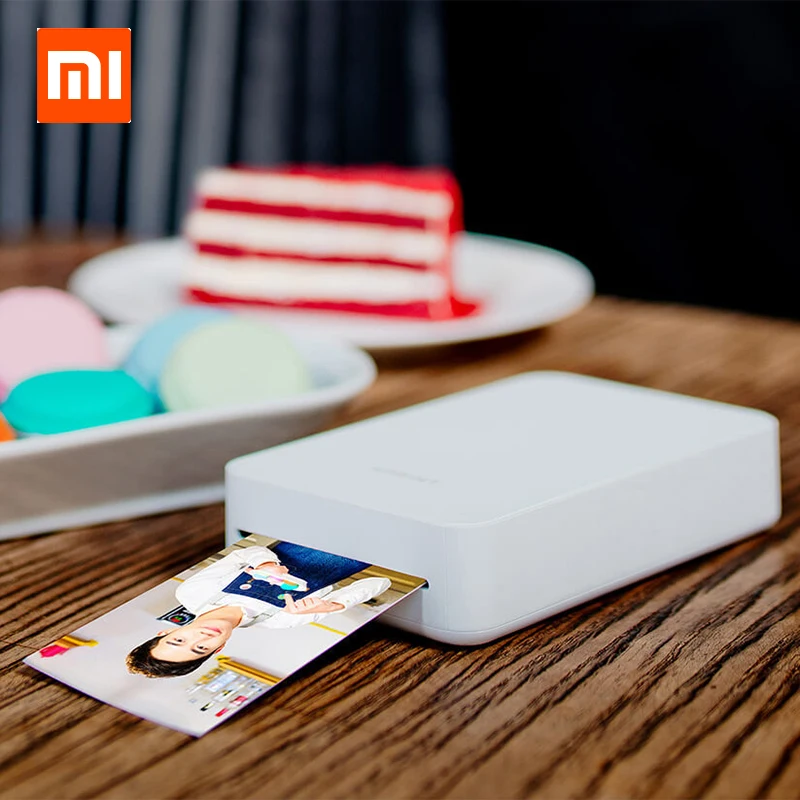 Xiaomi XPRINT Smart Printer Wireless Phone Photo Bluetooth NFC AR Portable Automatic Film For Android & iOS | Электроника