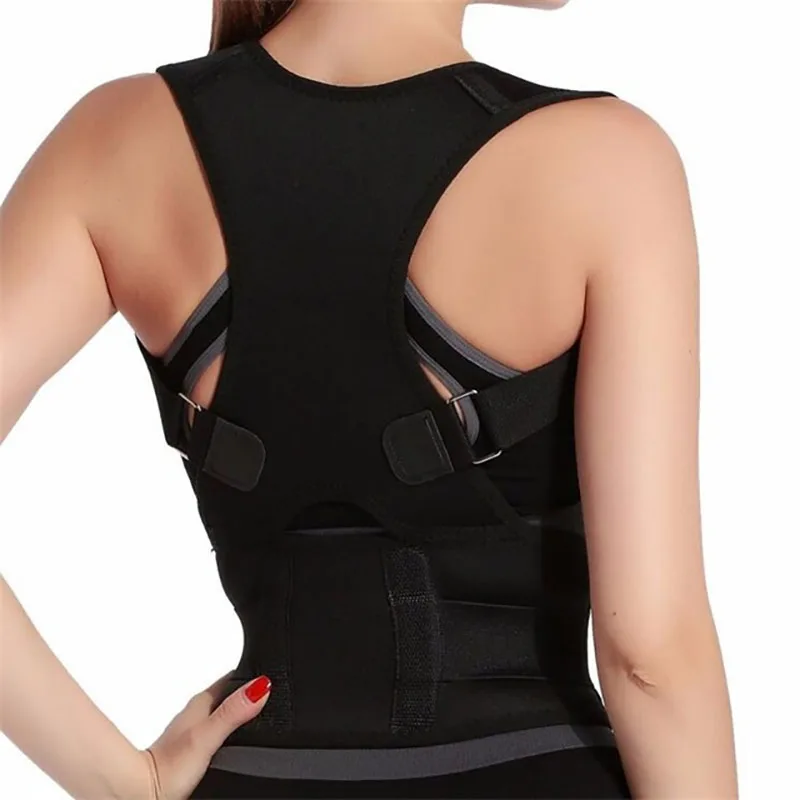 Posture Corrector Men Women Back Shoulder Correct Posture Belt Back Brace Support Lumbar Supports Straight Back Pain Belts B002
Posture Corrector Men Women Back Shoulder Correct Posture Belt Back Brace Support Lumbar Supports Straight Back Pain Belts B002
