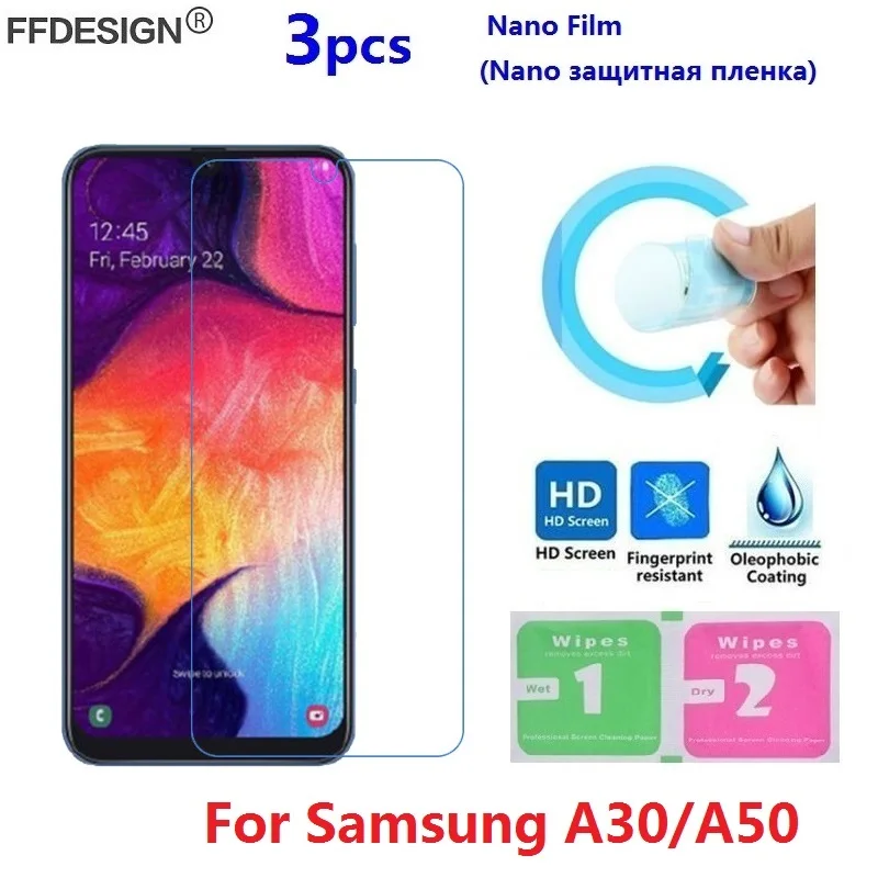 Nano Protective Film For Samsung Galaxy A50 A30 (Not Glass) Screen Protector For Samsung A50 A30 Film Screen Protect Foil
Nano Protective Film For Samsung Galaxy A50 A30 (Not Glass) Screen Protector For Samsung A50 A30 Film Screen Protect Foil