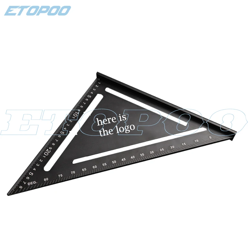 TSS-300 Aluminun Alloy Triangle Ruler 90 degrees Protractor For Home Builders DIY Artists Measuring Woodworking tools
TSS-300 Aluminun Alloy Triangle Ruler 90 degrees Protractor For Home Builders DIY Artists Measuring Woodworking tools