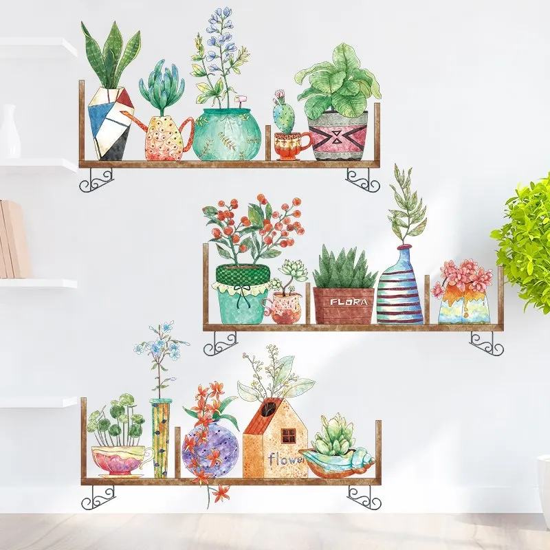 Creative Flower Pot Living room Bedroom Kids room Kitchen Potted Plant Vinyl Decals Art Home Decoration Removable Wall Stickers
Creative Flower Pot Living room Bedroom Kids room Kitchen Potted Plant Vinyl Decals Art Home Decoration Removable Wall Stickers