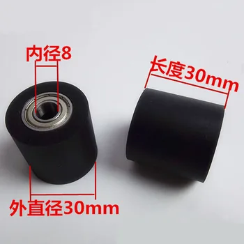 Conveyor belt pulley/roller/wheel diameter 30mm,thickness 30mm, Stainless bearing 608z bore 8mm. 10pcs/lot
Conveyor belt pulley/roller/wheel diameter 30mm,thickness 30mm, Stainless bearing 608z bore 8mm. 10pcs/lot