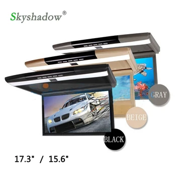 Stylish 17.3" / 15.6" Color TFT LCD Display 12V~24V Roof Mount Car Monitor Flip Down Car Monitor Player HD 1080P HDMI USB SD FM
Stylish 17.3" / 15.6" Color TFT LCD Display 12V~24V Roof Mount Car Monitor Flip Down Car Monitor Player HD 1080P HDMI USB SD FM
