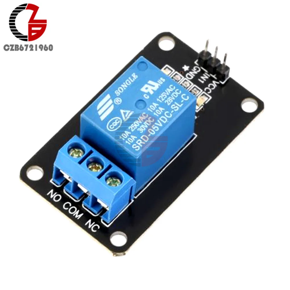 5V One 1 Channel Relay Module Board Shield for PIC AVR DSP ARM MCU Module For Arduino KY-019
5V One 1 Channel Relay Module Board Shield for PIC AVR DSP ARM MCU Module For Arduino KY-019