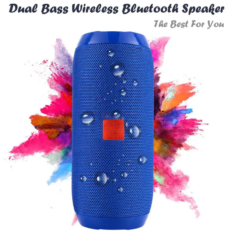 Bluetooth Speaker Outdoor Waterproof Portable Wireless Column Loudspeaker Music Box Support FM Radio USB TF Card AUX Input Play
Bluetooth Speaker Outdoor Waterproof Portable Wireless Column Loudspeaker Music Box Support FM Radio USB TF Card AUX Input Play
