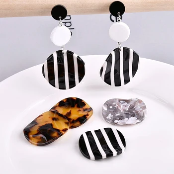 20pcs/Lot Colorful Stripes Style Acrylic Environmentally friendly acetic acid Round Waves Charms DIy Earring Material Pendant
20pcs/Lot Colorful Stripes Style Acrylic Environmentally friendly acetic acid Round Waves Charms DIy Earring Material Pendant