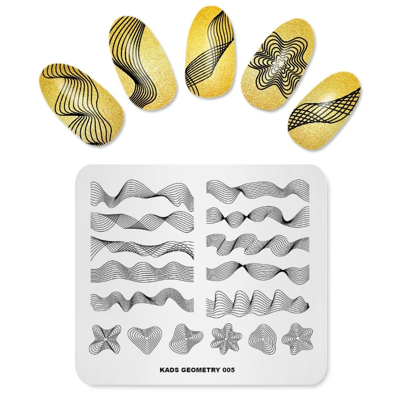 AriesLibra Rectangle Stamping Template Geometric Pattern Manicure Stamping Polish Tool Nail Art Stamp Image Plate
AriesLibra Rectangle Stamping Template Geometric Pattern Manicure Stamping Polish Tool Nail Art Stamp Image Plate