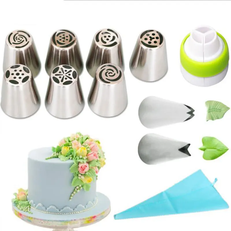 Pastry Nozzles 13Pcs/Set Confectionery Tool Extra Large Icing Piping Nozzle Pastry Bag Russian Confectionery Cake shop
Pastry Nozzles 13Pcs/Set Confectionery Tool Extra Large Icing Piping Nozzle Pastry Bag Russian Confectionery Cake shop