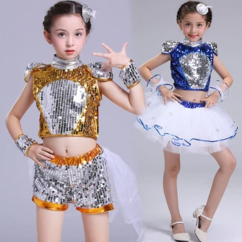 Sequin Kids Stage Costumes Jazz Dance Suit For Boys Girls Hip-Hop Street Stage Performance Children Dance Stage Costume BL1347
Sequin Kids Stage Costumes Jazz Dance Suit For Boys Girls Hip-Hop Street Stage Performance Children Dance Stage Costume BL1347