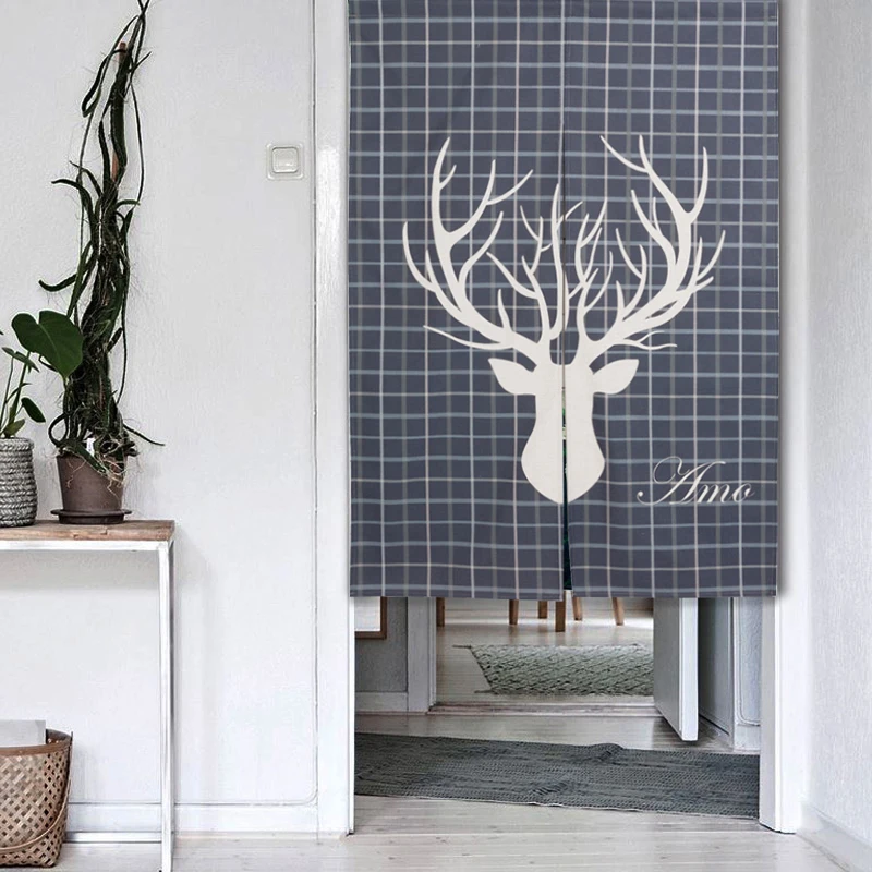 New Modern Nordic Dark Grey Deer Head Moose Stag Short Kitchen Cafe Curtains Stylish Rose Quartz Grid Pattern Curtains for Home
New Modern Nordic Dark Grey Deer Head Moose Stag Short Kitchen Cafe Curtains Stylish Rose Quartz Grid Pattern Curtains for Home