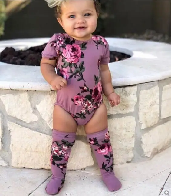 Fashion Baby Girl Romper Summer Clothes Rompers Cute New Born Toddler Infant Girl Clothing Flower Romper 2pcs Leg Cover Legging
Fashion Baby Girl Romper Summer Clothes Rompers Cute New Born Toddler Infant Girl Clothing Flower Romper 2pcs Leg Cover Legging