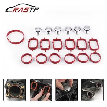 RASTP-4/6Pcs 22mm Aluminum Swirl Flap Blanking Plates Seal with Intake Manifold Gasket for BMW RS-CR1819
RASTP-4/6Pcs 22mm Aluminum Swirl Flap Blanking Plates Seal with Intake Manifold Gasket for BMW RS-CR1819