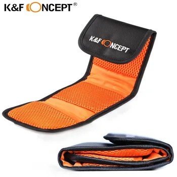 K&F CONCEPT Lens Filter Wallet Skin Case 3 Pockets Camera Filter Bag For UV Polarizing ND 49mm 52mm 55mm 58mm 62mm 67mm 77mm
K&F CONCEPT Lens Filter Wallet Skin Case 3 Pockets Camera Filter Bag For UV Polarizing ND 49mm 52mm 55mm 58mm 62mm 67mm 77mm
