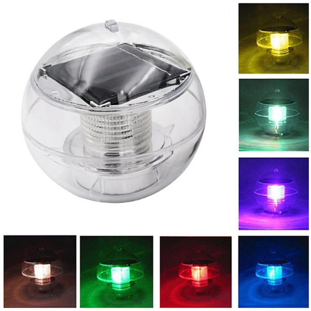 Solar Powered Color Changing Outdoor Floating Underwater Ball Lamp Swimming Pool Party Night Light for Yard Pond Garden
Solar Powered Color Changing Outdoor Floating Underwater Ball Lamp Swimming Pool Party Night Light for Yard Pond Garden
