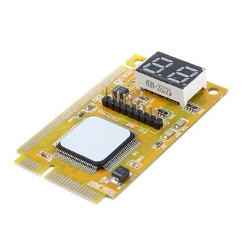 Diagnostic Post Card USB Mini PCI-E PCI LPC PC Analyzer Tester