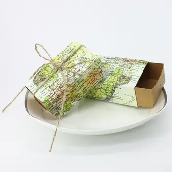 50pcs/lot Drawer Shape Map Printing Candy Box Vintage Wedding Boxes for Guests Birthday Party Gift Sweet Box with Rope
50pcs/lot Drawer Shape Map Printing Candy Box Vintage Wedding Boxes for Guests Birthday Party Gift Sweet Box with Rope