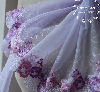 2yards/lot 9.46Inches Wide Embroidered Tulle Lace trim mesh lace trim~purple ~lovely~High Quality
2yards/lot 9.46Inches Wide Embroidered Tulle Lace trim mesh lace trim~purple ~lovely~High Quality