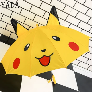 YADA Cartoon 3D Child Automatic Pokemon GO Pikachu Umbrella Rainproof Sun Rainy Long Handle Boy Girl Kids Tools Umbrella YD054
YADA Cartoon 3D Child Automatic Pokemon GO Pikachu Umbrella Rainproof Sun Rainy Long Handle Boy Girl Kids Tools Umbrella YD054