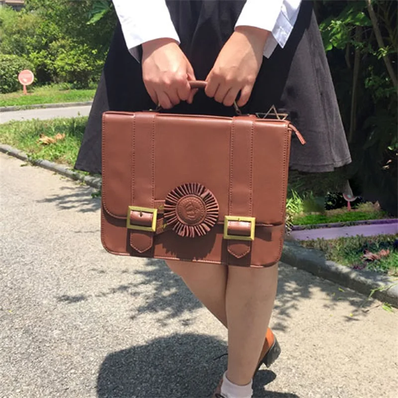 AP Preppy Style England JK Uniform Flower Design Backpack Japanese Lolita Girls Vintage Simple Shoulders Bag Handbags PU Cosplay
AP Preppy Style England JK Uniform Flower Design Backpack Japanese Lolita Girls Vintage Simple Shoulders Bag Handbags PU Cosplay