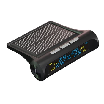 New Solar Power TPMS Wireless Tire Pressure Monitoring System Car Alarm System With LCD Color Display USB Charging Free Shipping
New Solar Power TPMS Wireless Tire Pressure Monitoring System Car Alarm System With LCD Color Display USB Charging Free Shipping