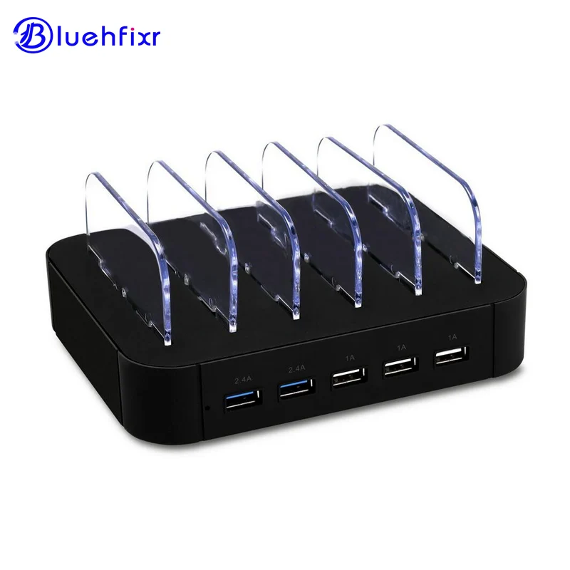 Charging Station 5 USB Charger Detachable Multiport Desktop USB Charging Station Removable Organizer Quick Charger
Charging Station 5 USB Charger Detachable Multiport Desktop USB Charging Station Removable Organizer Quick Charger