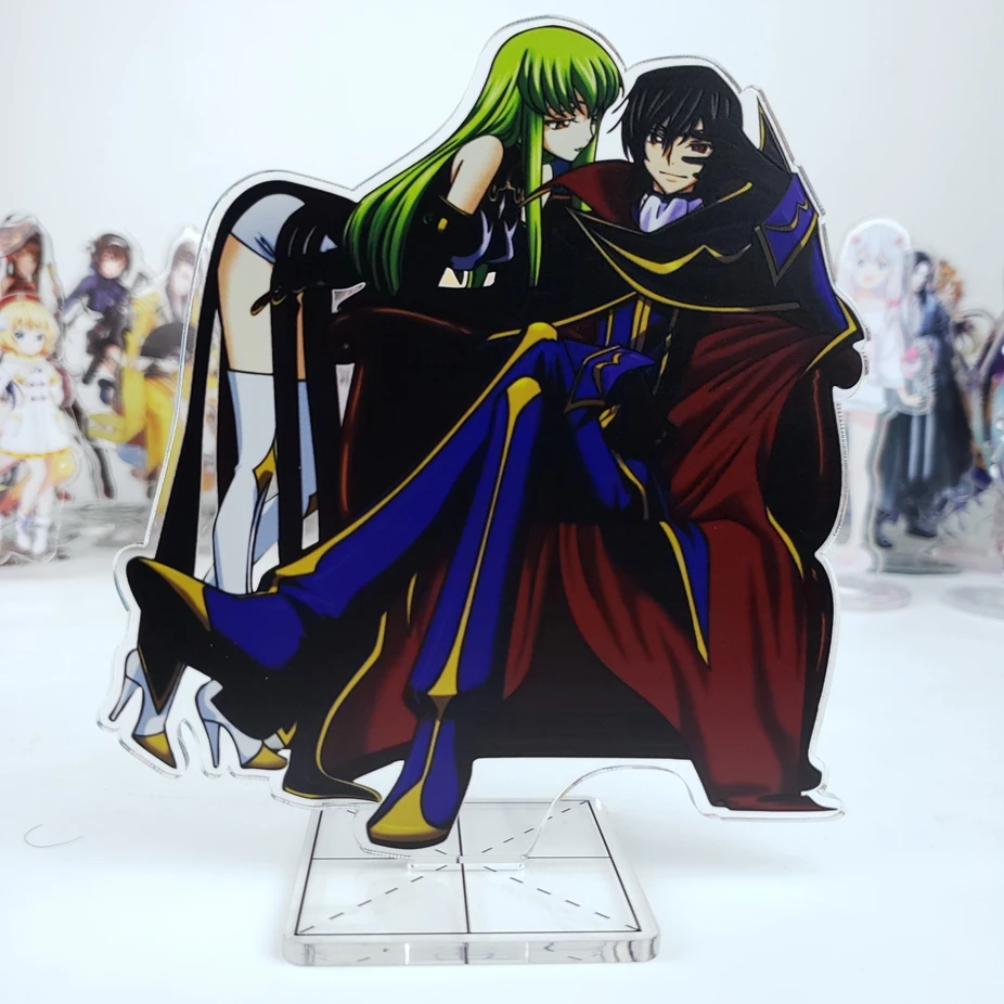 Japanese Anime Code Geass Lelouch Lamperouge knight of seven Acrylic Stand Figure Decoration Cosplay Desk Decor Gift 15cm
Japanese Anime Code Geass Lelouch Lamperouge knight of seven Acrylic Stand Figure Decoration Cosplay Desk Decor Gift 15cm