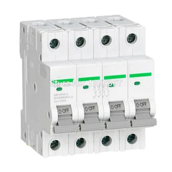 4P 1000V DC MCB Non Polarity Mini DC circuit breaker from 1A to 63A with TUV multi string photovoltaic installation
4P 1000V DC MCB Non Polarity Mini DC circuit breaker from 1A to 63A with TUV multi string photovoltaic installation