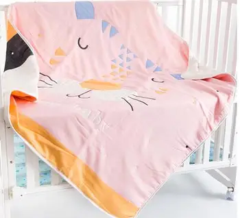 Ten layers of gauze baby cover is children's cartoon baby autumn and winter thickening soft winter newborn infant blanket
Ten layers of gauze baby cover is children's cartoon baby autumn and winter thickening soft winter newborn infant blanket