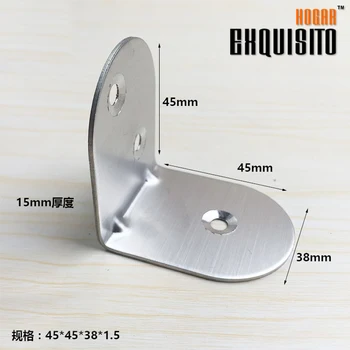 Stainless Steel Angle Angle Cabinet Hardware Connection Angle Iron Partition Fixed Support Laminates Care 90 Degrees GH45X45X38
Stainless Steel Angle Angle Cabinet Hardware Connection Angle Iron Partition Fixed Support Laminates Care 90 Degrees GH45X45X38