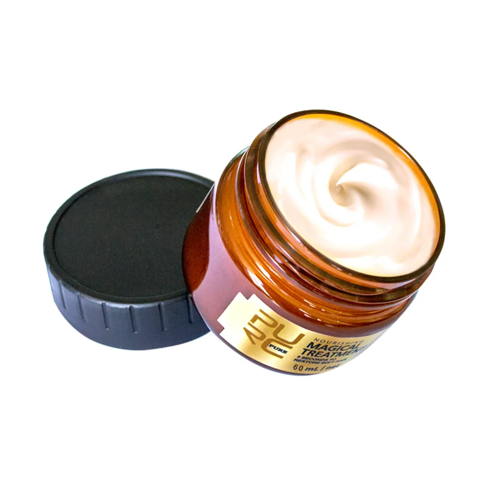 New 60ML Pure Magical Treatment Repair Damaged Hair Mask Restore Hair Smooth and Soft For All Hair Types Hair & Scalp Treatment
New 60ML Pure Magical Treatment Repair Damaged Hair Mask Restore Hair Smooth and Soft For All Hair Types Hair & Scalp Treatment