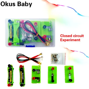 Science Experiments Toys Circuit Connected in Series in Parallel DIY Material Child Assembling Educational Toy Kids Best Gift
Science Experiments Toys Circuit Connected in Series in Parallel DIY Material Child Assembling Educational Toy Kids Best Gift