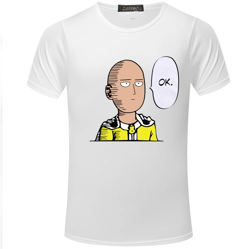 2018 Summer New One Punch Man Print t shirt Top Quality Man's T-Shirt Fashion Funny Hip-Hop tshirt Streetwear T Shirt Men S5MC09
2018 Summer New One Punch Man Print t shirt Top Quality Man's T-Shirt Fashion Funny Hip-Hop tshirt Streetwear T Shirt Men S5MC09