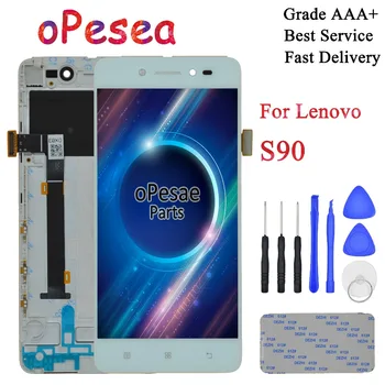 oPesea 5.0'' For Lenovo S90 S90-T S90-U S90-A Full LCD Display Panel Touch Screen Digitizer Glass Sensor Assembly With Frame
oPesea 5.0'' For Lenovo S90 S90-T S90-U S90-A Full LCD Display Panel Touch Screen Digitizer Glass Sensor Assembly With Frame