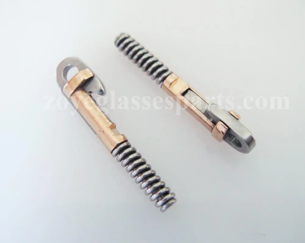 ZOYE spring insert for titanium eyeglass frame flex temple, spring replacement part for 2.2-2.4mm wide titanium arms TX-092
ZOYE spring insert for titanium eyeglass frame flex temple, spring replacement part for 2.2-2.4mm wide titanium arms TX-092