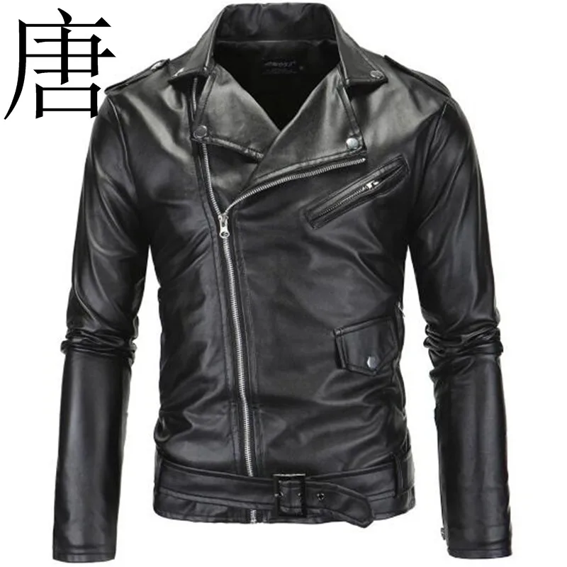 Tang cool Brand 4XL Autumn Casual Zipper PU Leather Jacket Fashion Motorcycle Jacket Men Slim Fit 2019 Leather Jackets
Tang cool Brand 4XL Autumn Casual Zipper PU Leather Jacket Fashion Motorcycle Jacket Men Slim Fit 2019 Leather Jackets