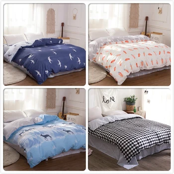 150x200 180x220 200x230 220x240 Duvet Cover Soft Cotton Bedding Bag Quilt Comforter Case Single Twin Queen King Size Double Beds
150x200 180x220 200x230 220x240 Duvet Cover Soft Cotton Bedding Bag Quilt Comforter Case Single Twin Queen King Size Double Beds