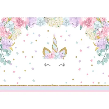 7x5ft Vinyl Unicorn Backdrops for Photography Pink Floral children Baby Photo Background Party Banner Cake Table Decor
7x5ft Vinyl Unicorn Backdrops for Photography Pink Floral children Baby Photo Background Party Banner Cake Table Decor