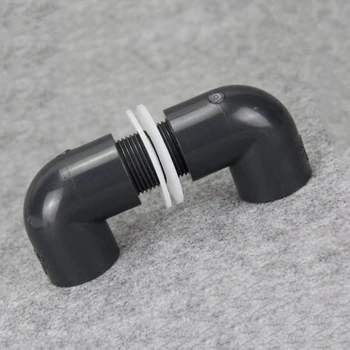 40mm Inner Diameter Elbow PVC Inlet Outlet Joint Pipe Fitting Connector For Aquarium Fish Water Tank
40mm Inner Diameter Elbow PVC Inlet Outlet Joint Pipe Fitting Connector For Aquarium Fish Water Tank