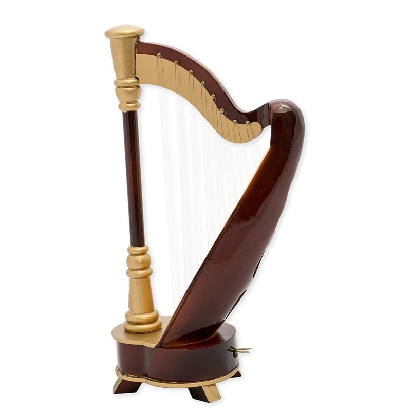 TOP!-18 Note 10inch Wooden Harp Musical Instrument Music Box Plays for Castle in the Sky
TOP!-18 Note 10inch Wooden Harp Musical Instrument Music Box Plays for Castle in the Sky